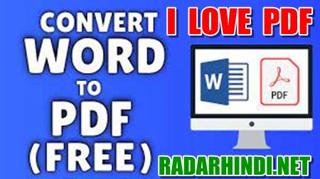 Word To Pdf Converter I Love PDF